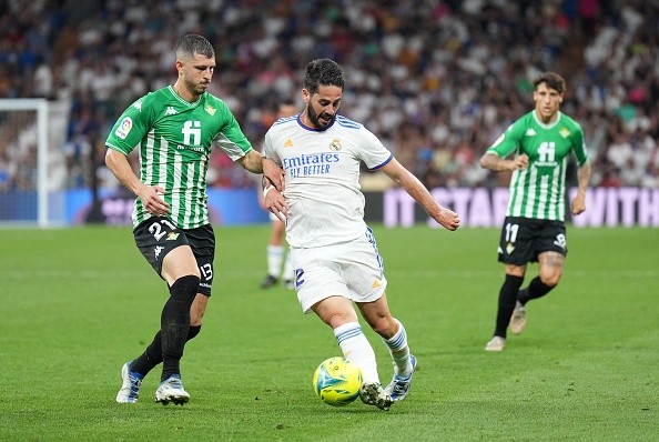 Isco ante Betis. Getty.