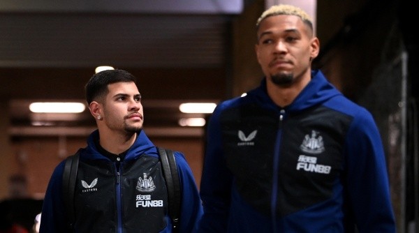 Joelinton por delante de Bruno Guimaraes, figuras de Newcastle