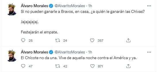 Foto: TW / Álvaro Morales