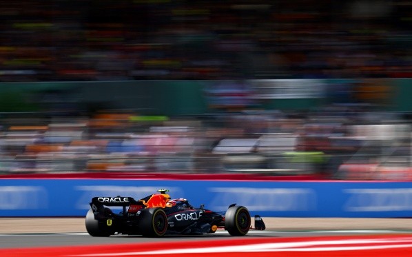 Sergio Pérez en el Gran Premio de Gran Bretaña de 2022 (Getty Images)
