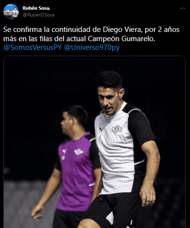Rubén Sosa Twitter Diego Viera
