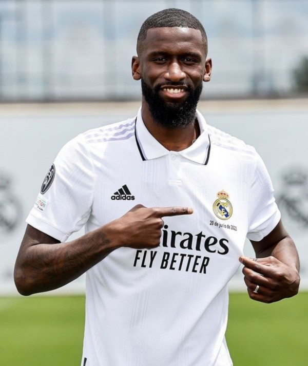 Rudiger. Twitter Real Madrid.