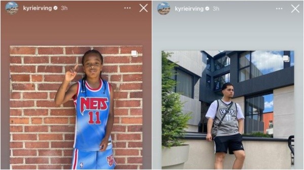 Historias de Kyrie Irving en Instagram (Foto: @kyrieirving)