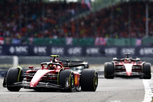 Carlos Sainz en el monoplaza de Ferrari (Getty Images)