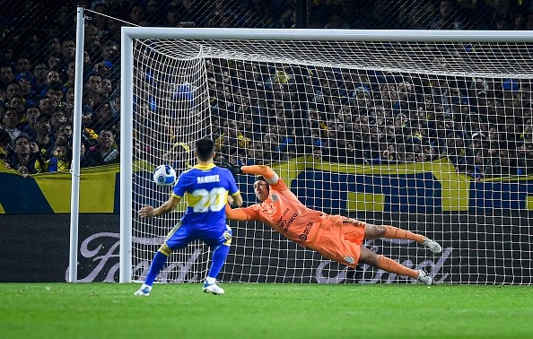 Cassio, figura en Libertadores ante Boca. Getty.