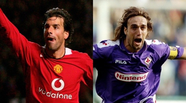 Van Nistelrooy y Batistuta, los ídolos de Cavani