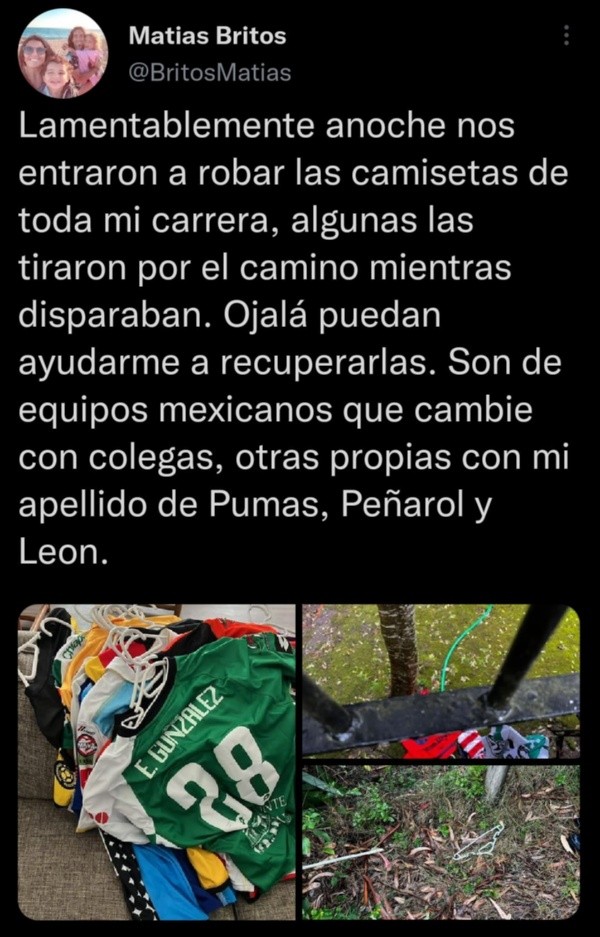 Twitter Matías Britos