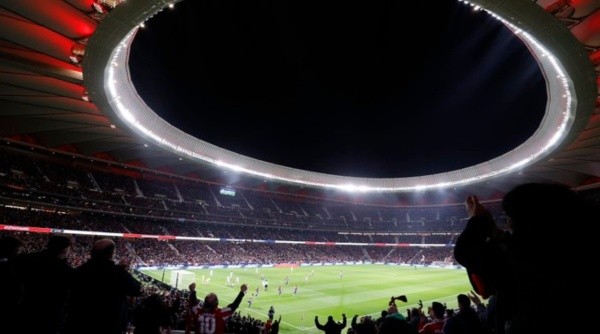 Atlético de Madrid ahora saluda al Cívitas Metropolitano (Twitter @Atleti)
