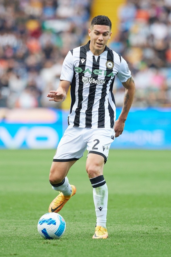 Nehuén Pérez, jugando para Udinese en la Serie A (Getty Images)