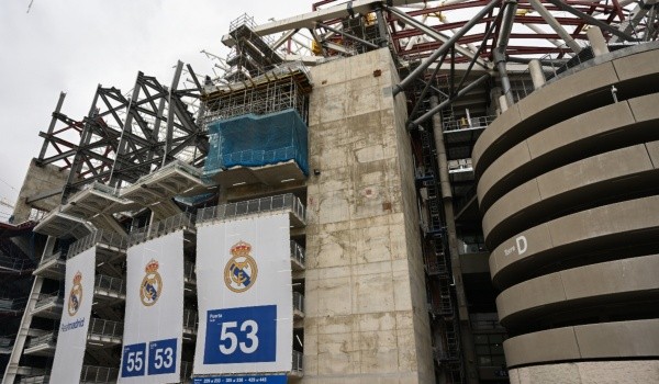 Obras Santiago Bernabéu: Getty