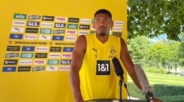 La enfermedad de Haller obliga al Dortmund a buscarle un sustituto (Twitter @BVB)