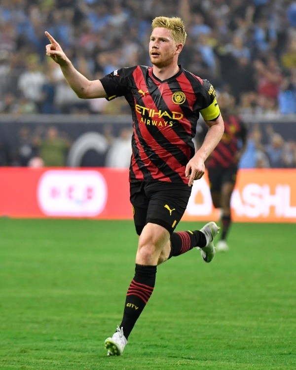 De Bruyne anotó un doblete para el City. (Foto: Getty)