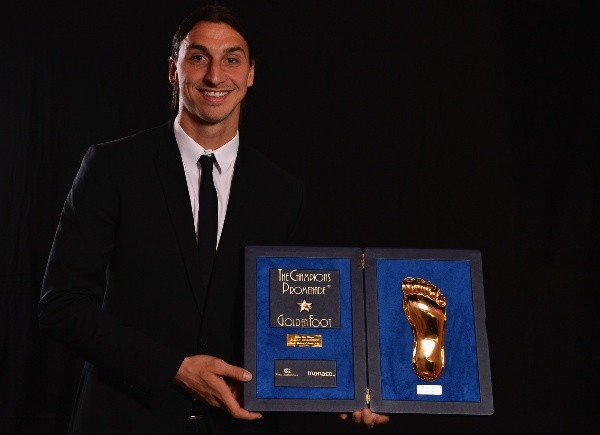 Zlatan Ibrahimovic, Golden Foot 2012: Getty
