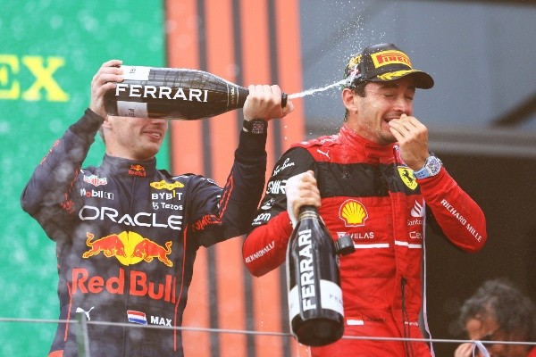 Max Verstappen no está contento con su coche (Getty Images)