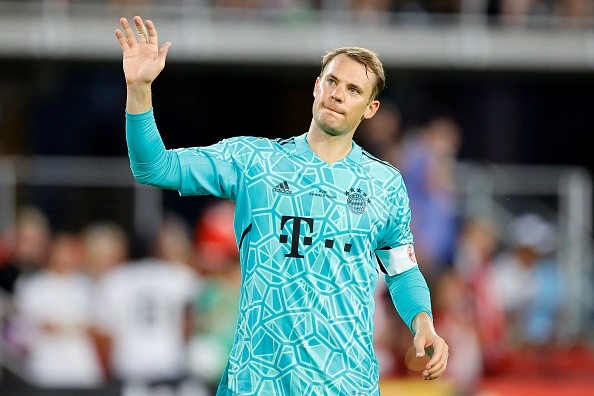 Neuer en partido con Bayern Múnich. Getty.