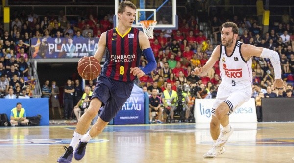 Mario Hezonja, jugando para Barcelona (IMAGO / Cordon Press/Miguelez Sports)