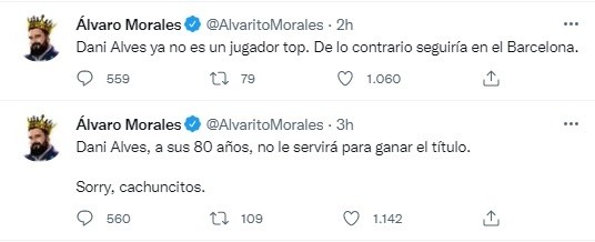 Foto: TW / Álvaro Morales