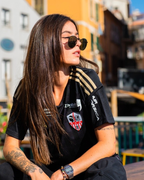 Tercera camiseta de Ajaccio para la temporada 2022-23