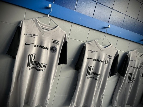 Tercera camiseta de Montpellier para la temporada 2022-23