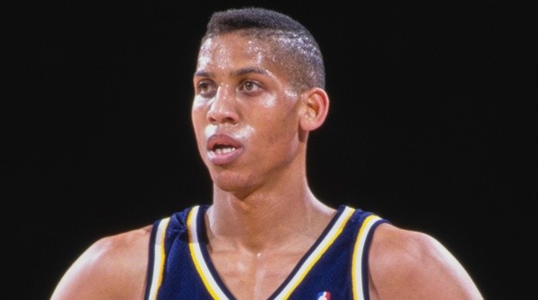 Reggie Miller -Tim DeFrisco/Allsport/Getty Images