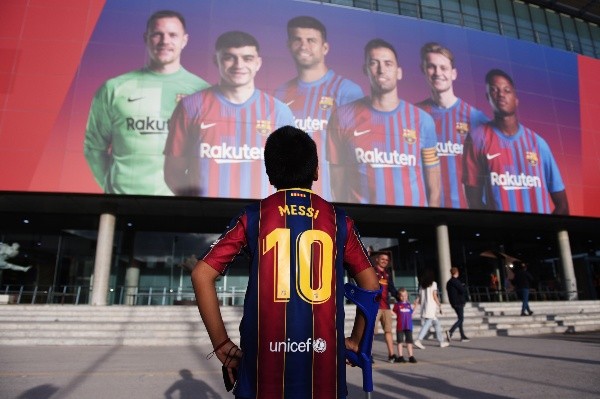 El fenómeno Messi en Barcelona: Getty
