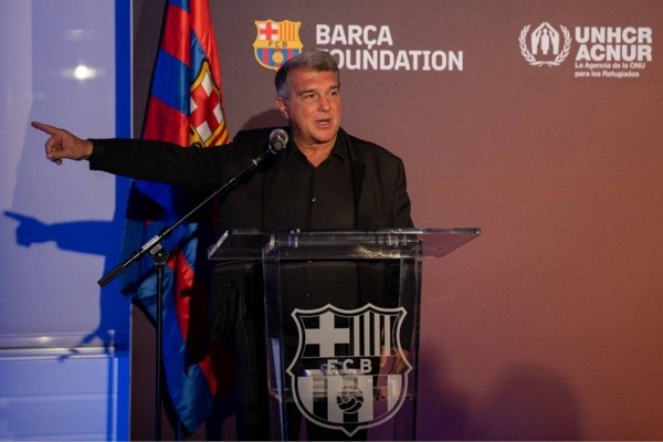 Joan Laporta, presidente del Barcelona: Getty