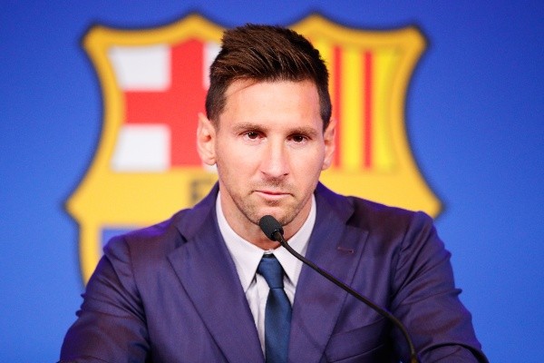 Despedida de Lionel Messi del Barcelona: Getty