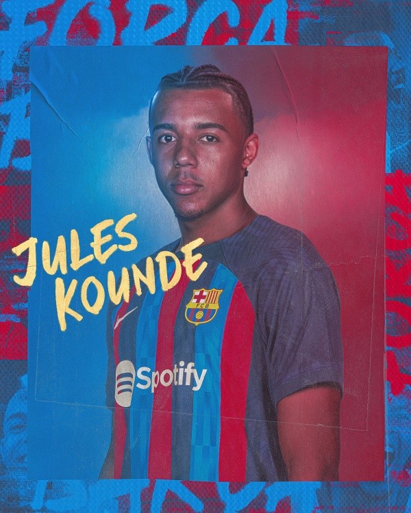 Jules Kounde en Barcelona