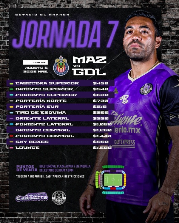 Foto: Twitter Mazatlán