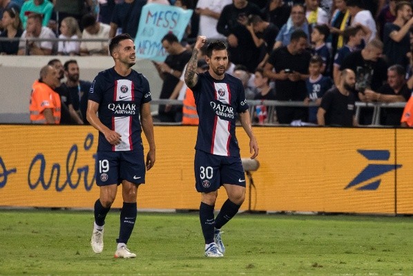Lionel Messi dejó su sello en la victoria de PSG en la Supercopa de Francia 2022 (Foto: Getty Images)