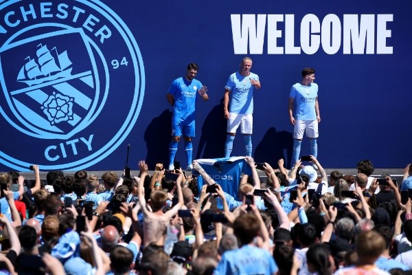 Los refuerzos del City. (Getty)