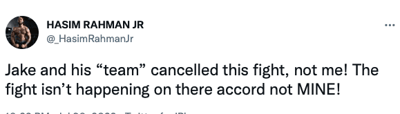 Hasim Rahman Jr, Boxing