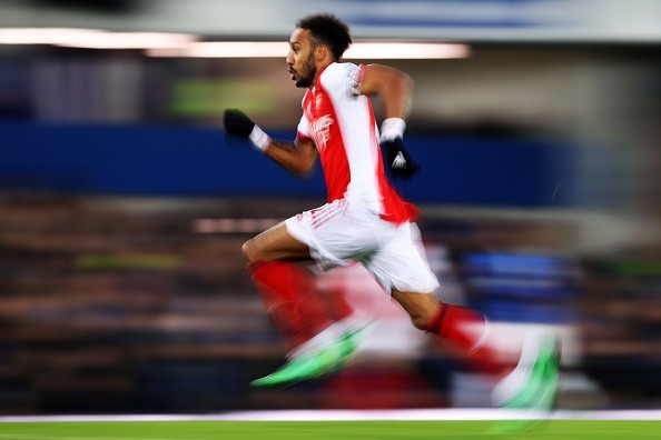 Auba en Arsenal. Getty.