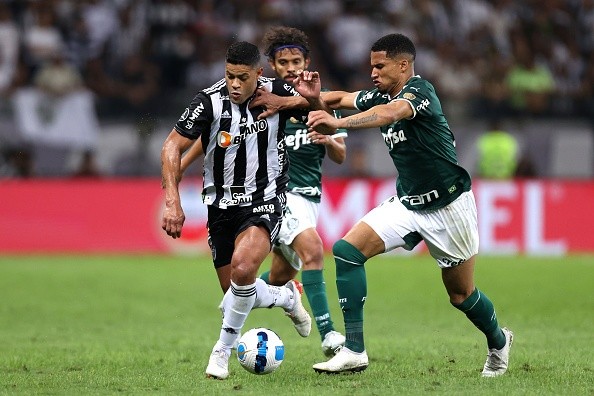 Partidazo entre Mineiro y Palmeiras. Getty.