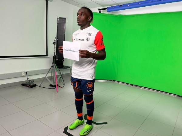 Camiseta de visita de Montpellier para la temporada 2022-23