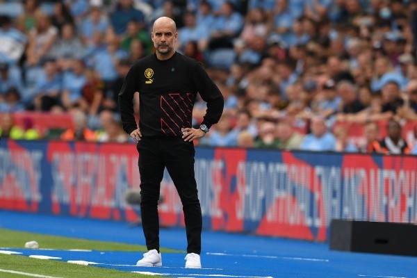 Pep Guardiola ante Liverpool: Getty 