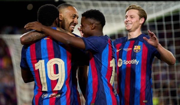 Frenkie De Jong en el Joan Gamper: Getty 