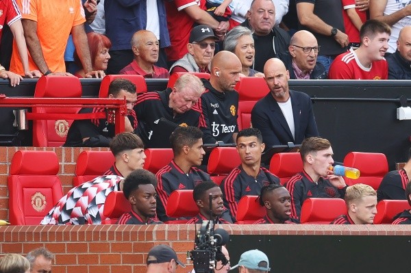 Erik Ten Hag y Cristiano Ronaldo: Getty 