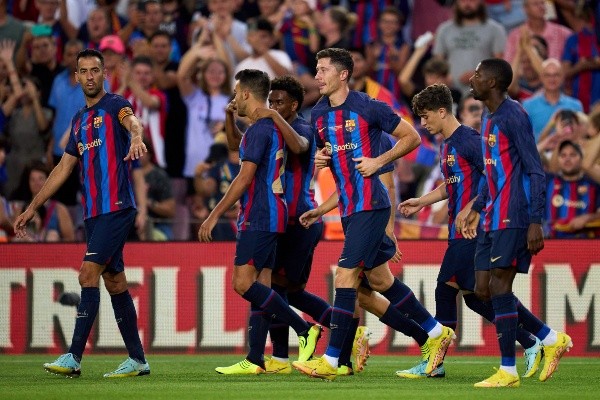 Jugadores del Barcelona: Getty 