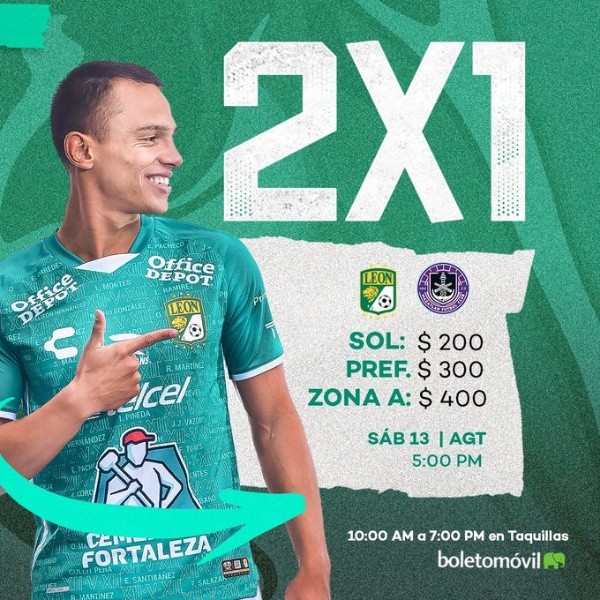 Foto: Twitter oficial de León.