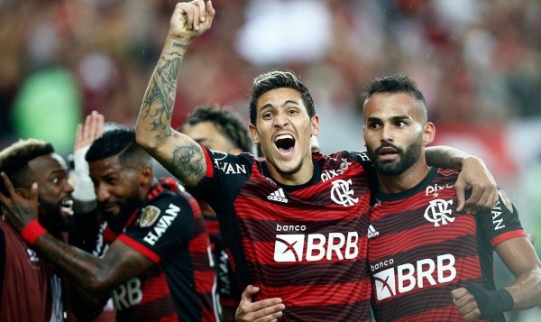 Flamengo en celebración. Getty.