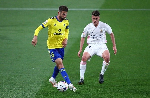 Antonio Blanco con Real Madrid: Getty