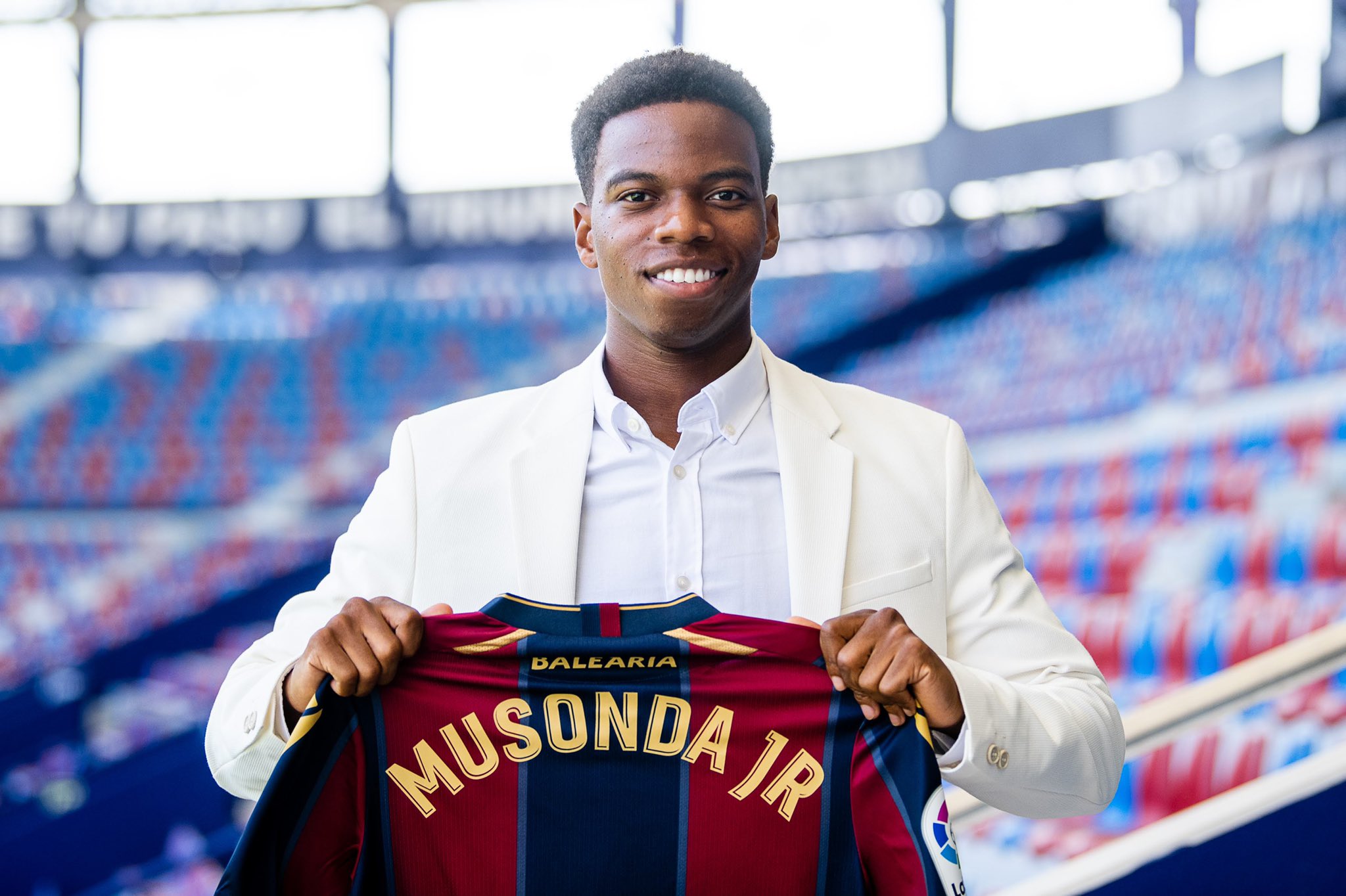 Musonda, nuevo jugador de Levante. Twitter: @LevanteUD.