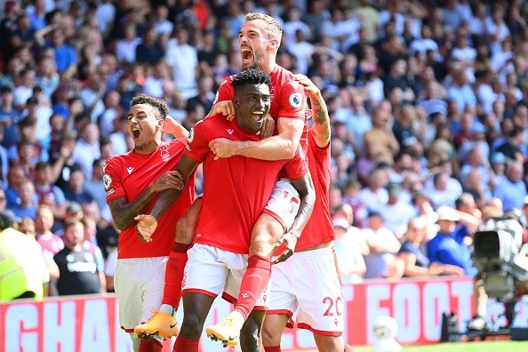 Festejo de Nottingham Forest. Getty.