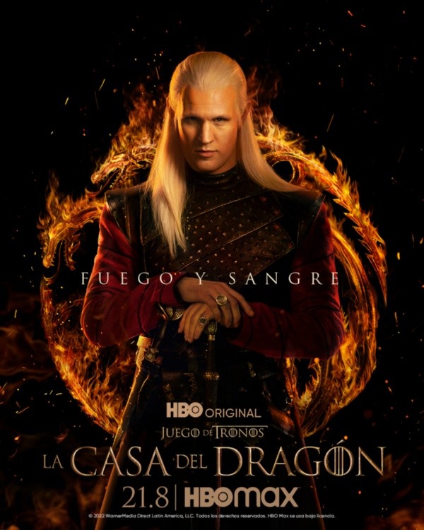 House of the Dragon, actores y personajes: quién es quién en la serie de  HBO Max, FAMA