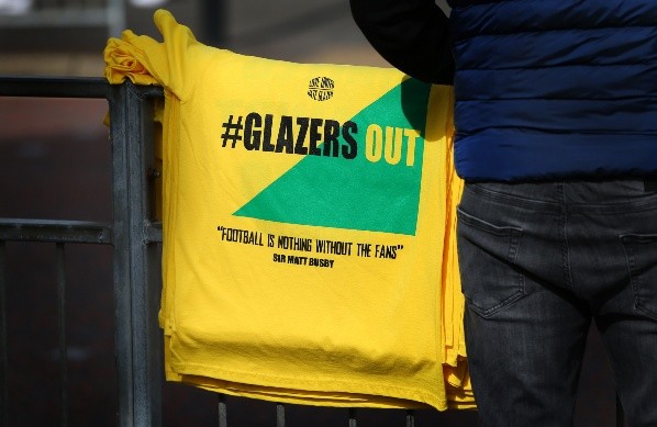 Protestas contra los Glazer en Manchester United: Getty 