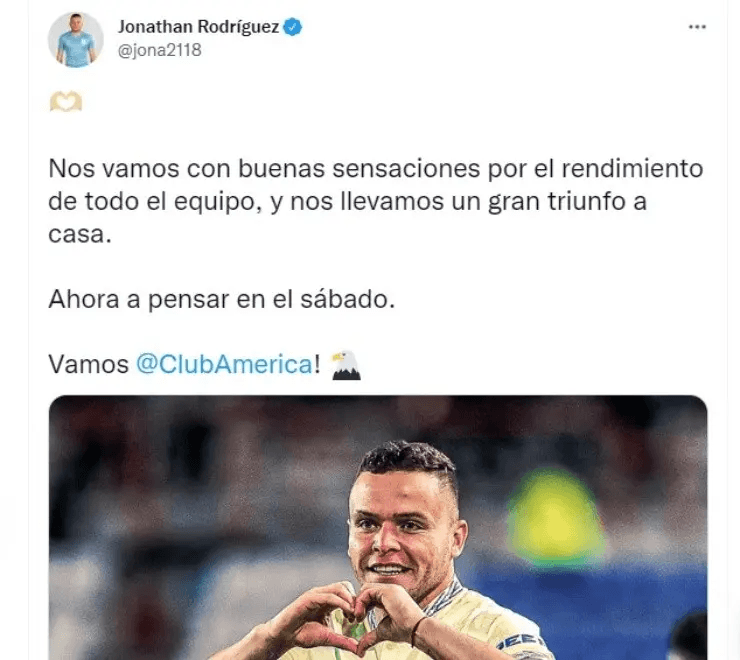 Cabecita palpita el América – Cruz Azul. (@jona2118)