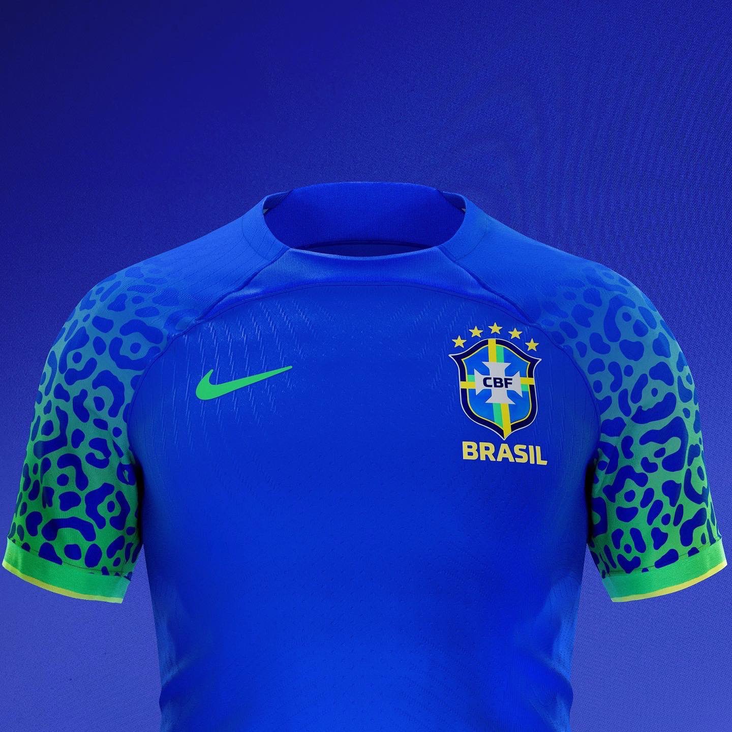 Camiseta alternativa de Brasil para Qatar 2022