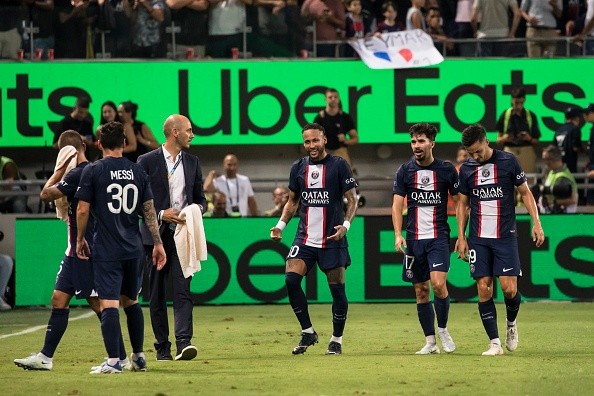 PSG en la Supercopa de Francia. Getty.