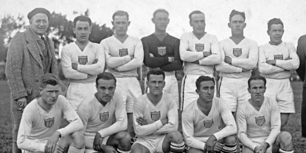 Plantel de Estados Unidos en Mundial de Uruguay 1930 (Foto: US Soccer)